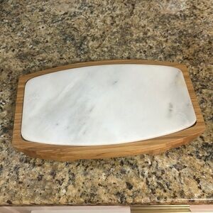 B. Smith marble cheese board set